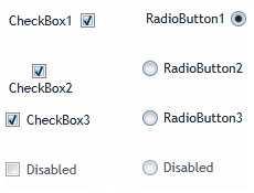 Silverlight CheckBox and RadioButton