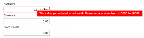 Silverlight Validation